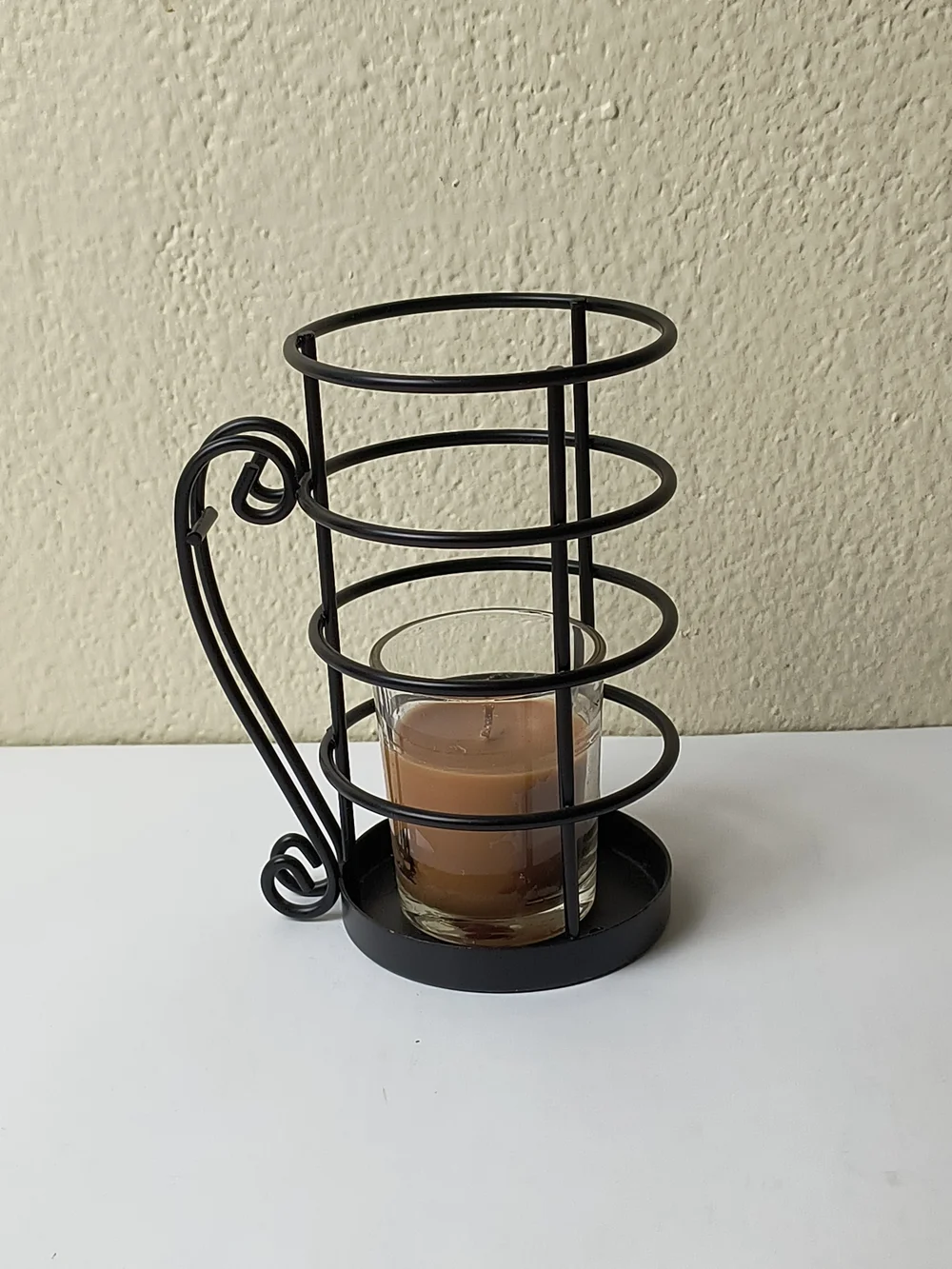 Black Metal Utensil Holder